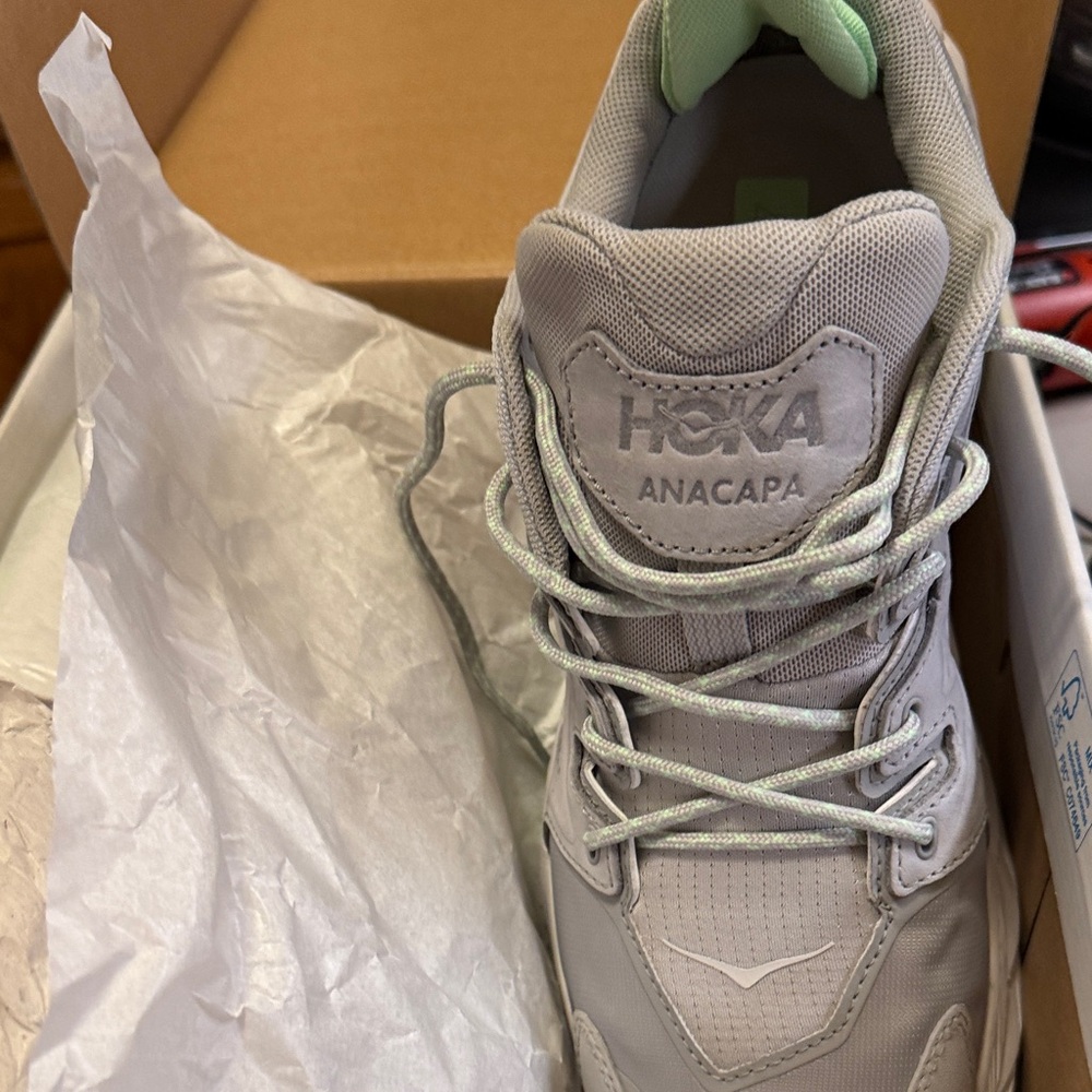 Hoka Anacapa Light Gray Sneakers